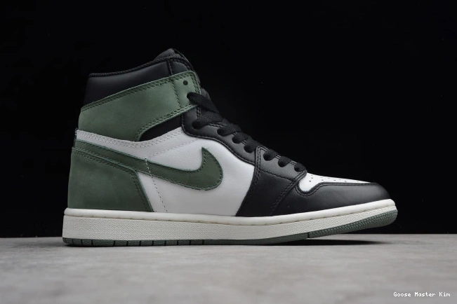 Retro OG 1 Air Jordan Clay Green 555088-135 High 0624